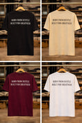 Rich Villagers Oversized Logo T-Shirt with Slogan